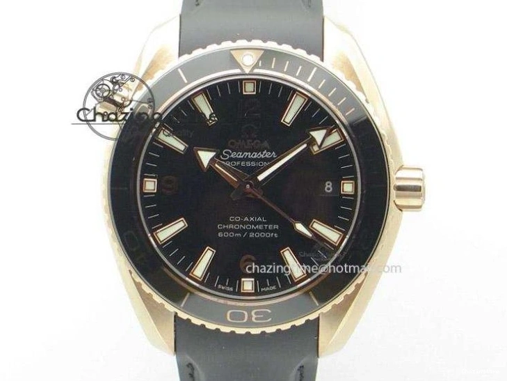 0218 Planet Ocean Master Chrono SS OM 1:1 Best Edition Gray Dial On SS Bracelet A9900 V Efficient 8116